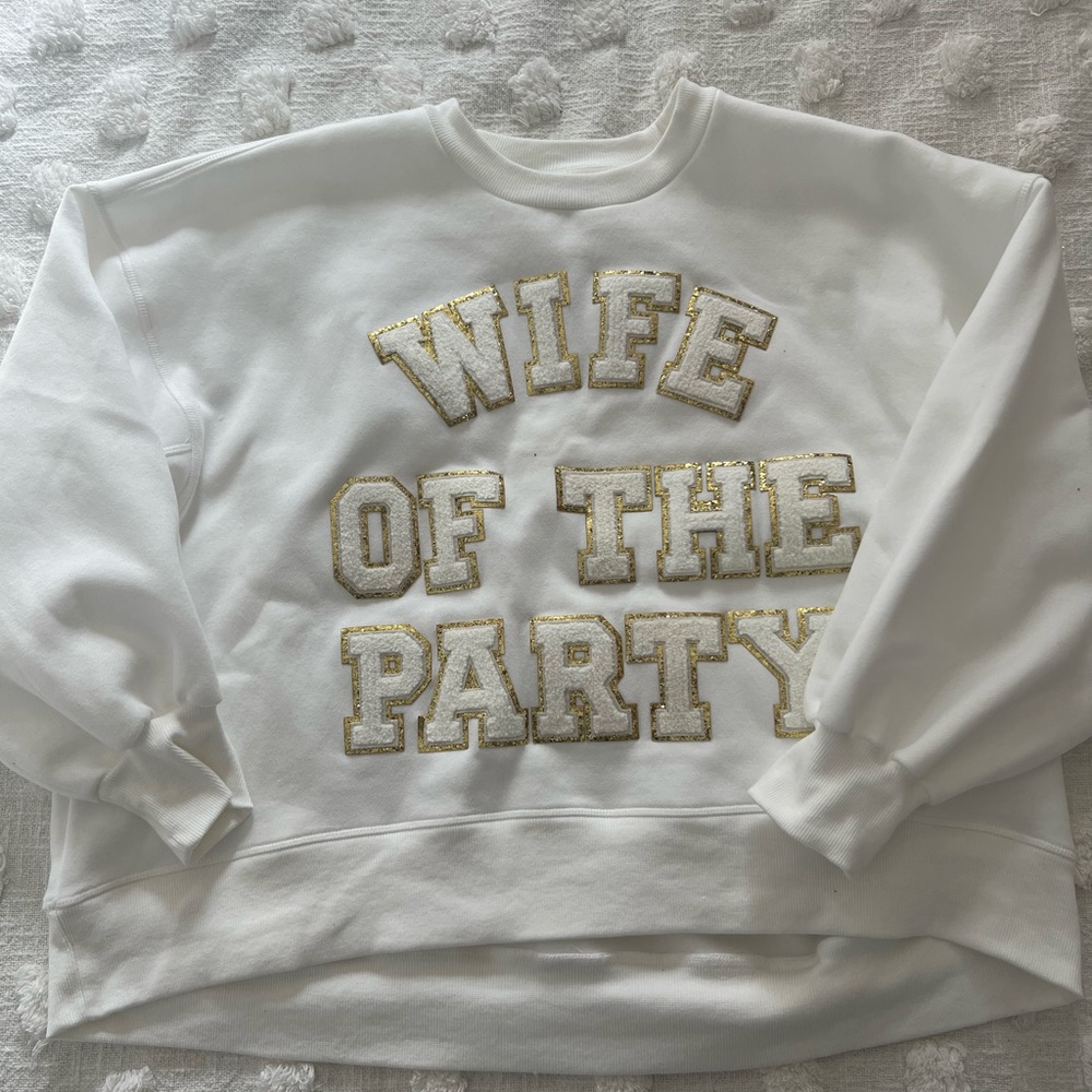 wife of the party crewneck